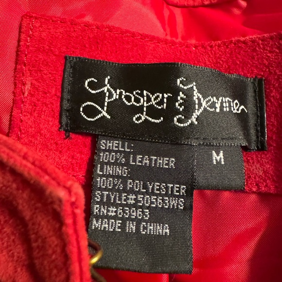 Suede Jacket With Ruffles - Picture 5 of 5